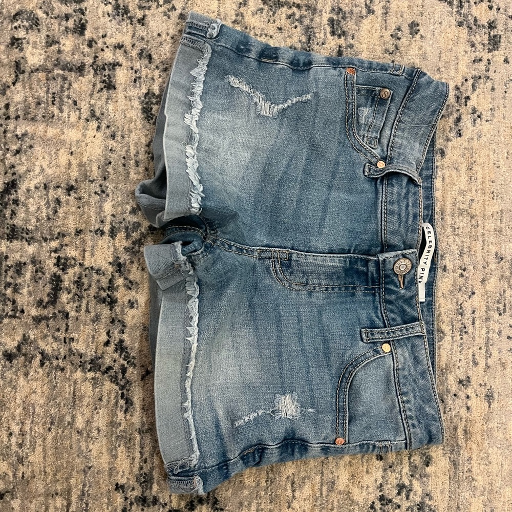 Celebrity Pink Denim Shorts!!